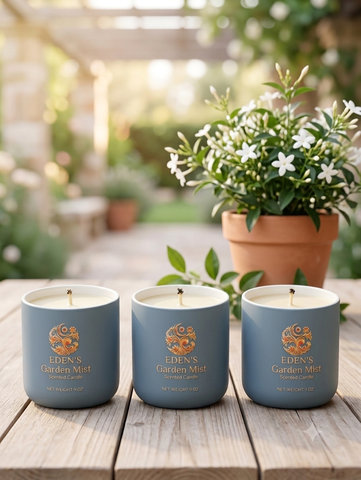 Garden Mist Scented Candles